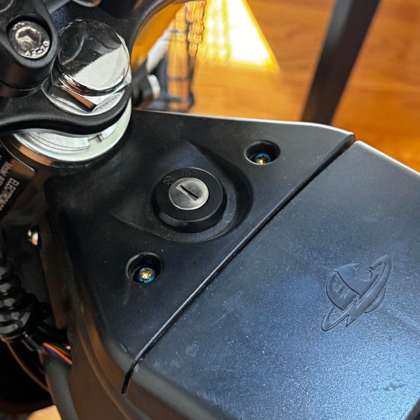 Titanium rizzler ignition cover bolts