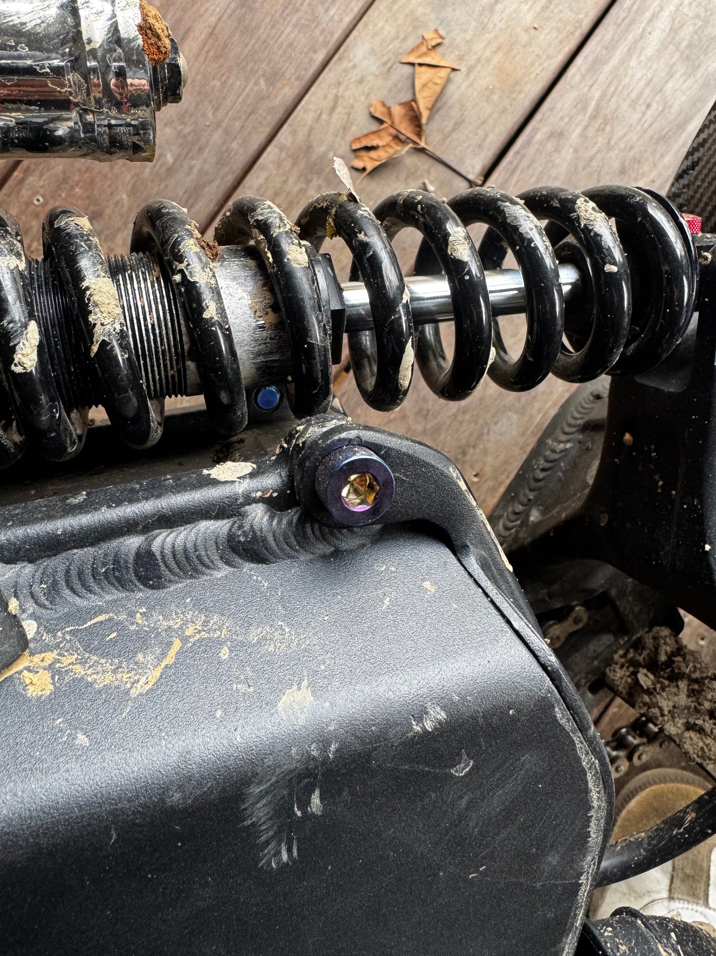 Titanium talaria xxx battery hatch bolts