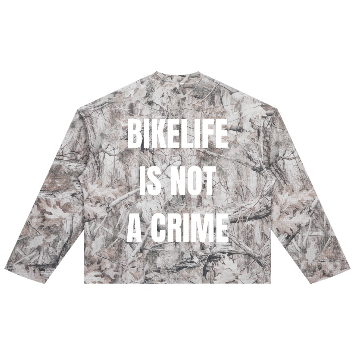 "NOT A CRIME" Long Sleeve