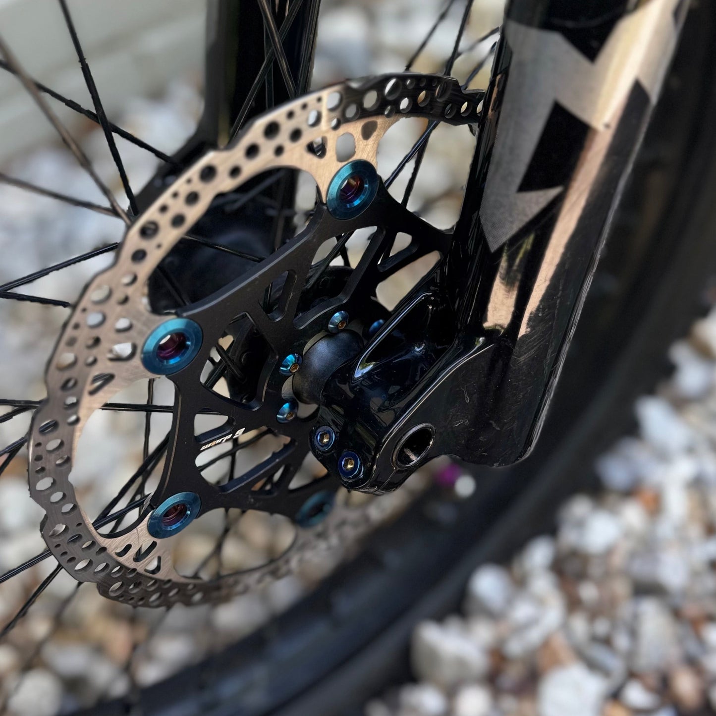 Titanium Front rotor bolts (x6 bolts)