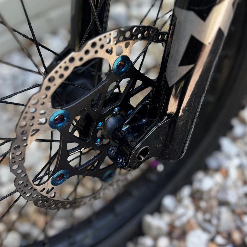 Titanium Front rotor bolts (x6 bolts)