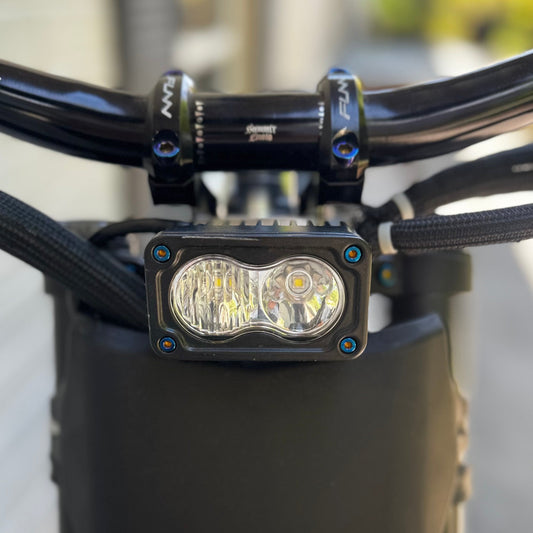 Titanium Baja light cover bolts