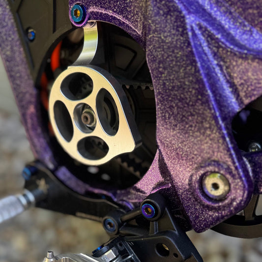 Titanium peg bracket bolts for Talaria and Sur-Ron