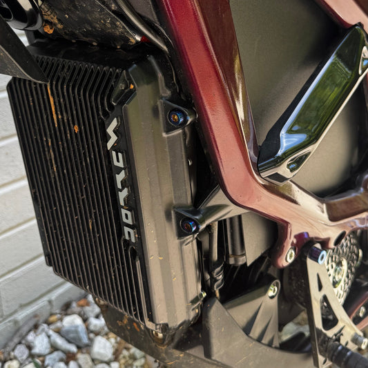 Titanium controller mount bolts for Sur-Ron Ultra Bee