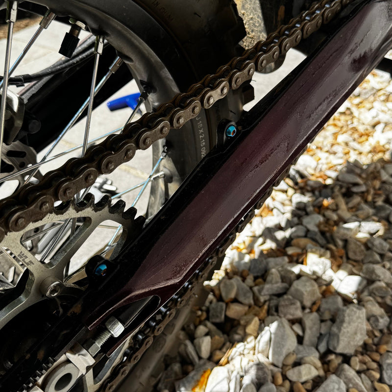 titanium chain guard bolts