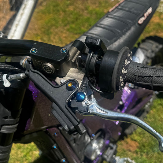 Titanium Lever pin + pivot bolt set
