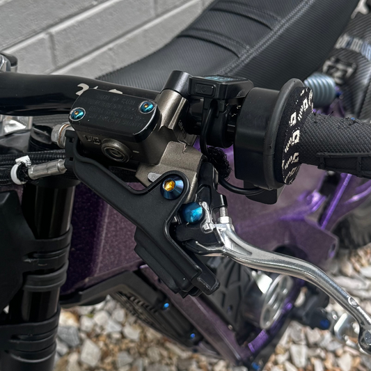 Titanium brake lever pin for Sur-Ron Ultra Bee