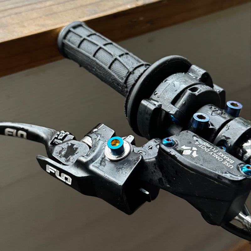 Titanium Formula FLO lever pivot bolt