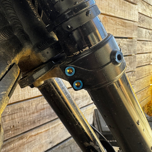 Titanium tripple clamp pinch bolts